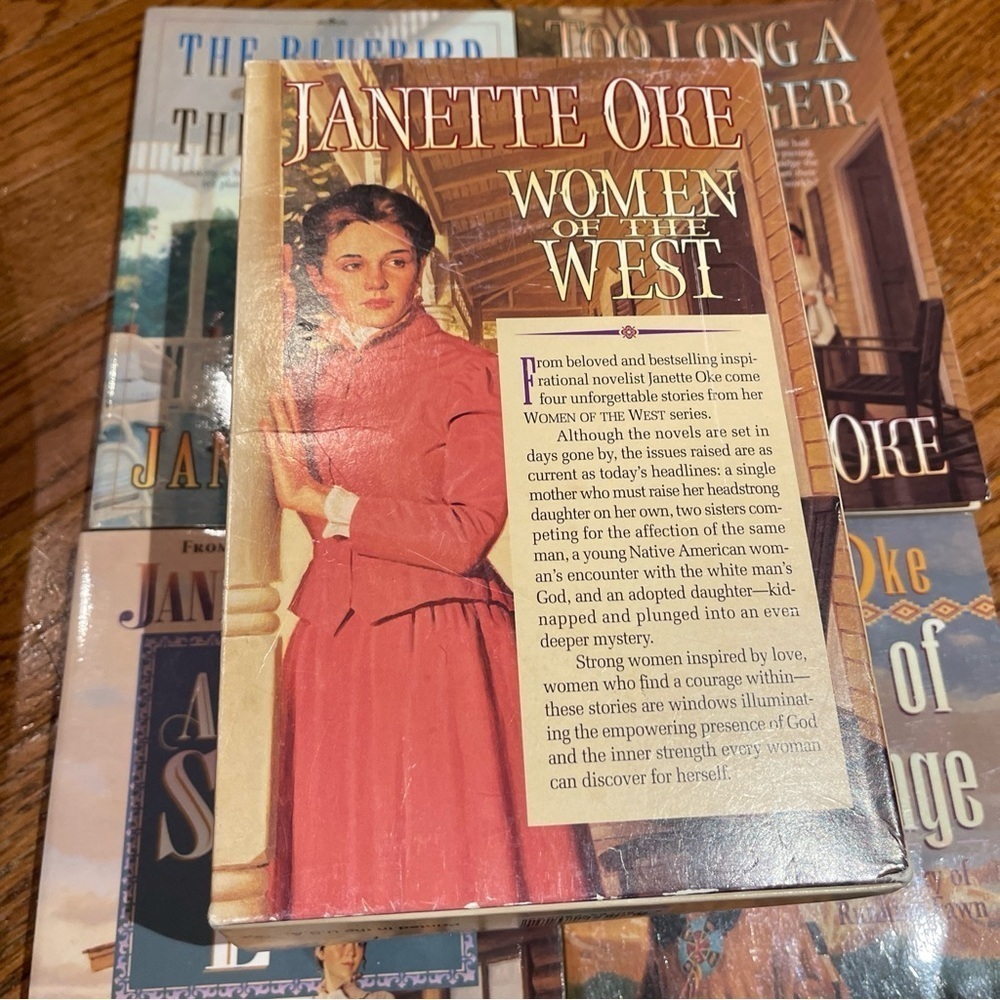 Janette Oke Women Of The West - 4 titles - Picture 8 of 8